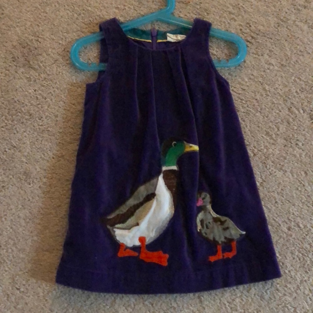 Duck Appliqué jumper/dress